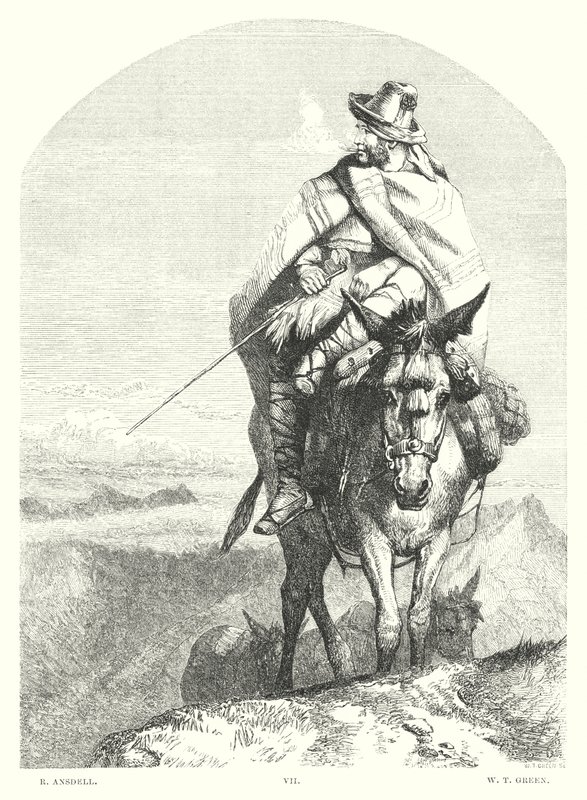 लॉर्ड बायरन के चाइल्ड हेरोल्ड, कैंटो I, स्टांजा 48 (उत्कीर्णन) द्वारा रिचर्ड (बाद) Ansdell