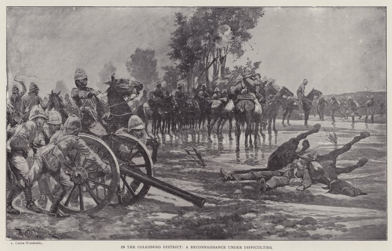 कोल्सबर्ग जिले में, कठिनाइयों के तहत एक टोही (लिथो) द्वारा रिचर्ड कैटन II (बाद में) वुडविले