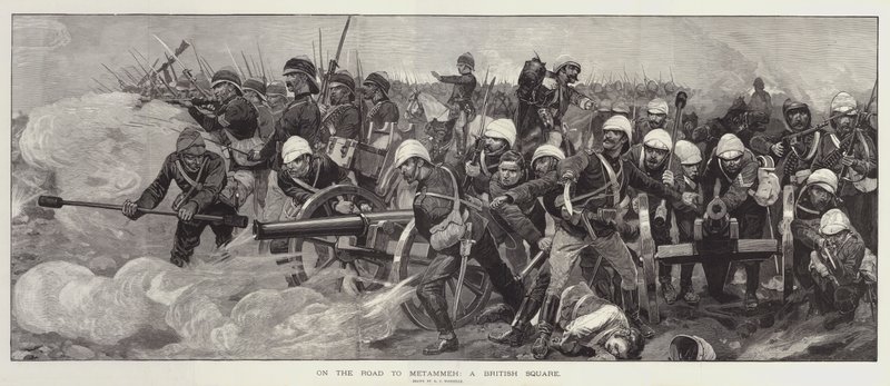 एक ब्रिटिश स्क्वायर मेटामेह की सड़क पर द्वारा रिचर्ड केटन वुडविले जूनियर