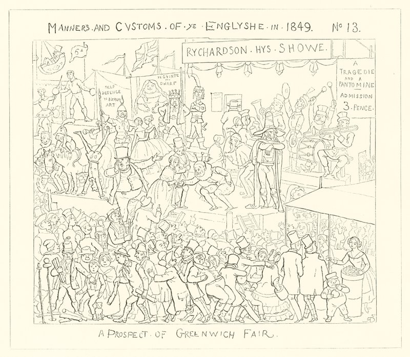 1849, ग्रीनविच मेले की एक संभावना द्वारा रिचर्ड डॉयल