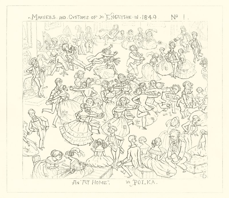 1849, एन एट होम, द पोल्का द्वारा रिचर्ड डॉयल