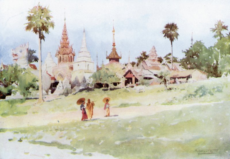 श्वेत बग्घी पर चढ़ा द्वारा रॉबर्ट जॉर्ज टैलबोट केली
