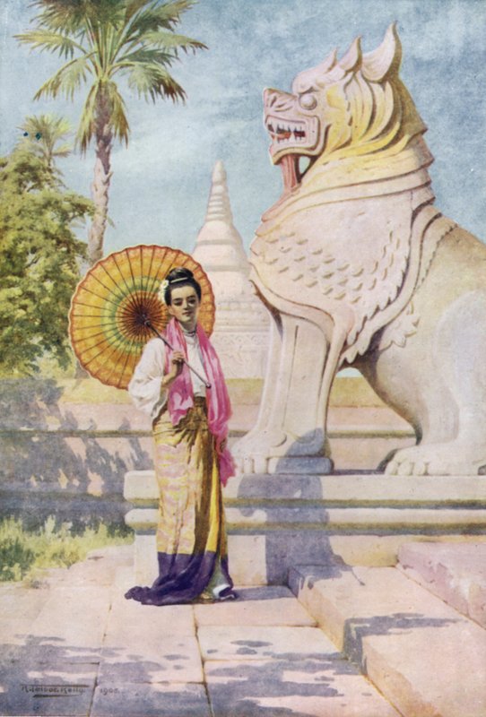 बर्मा, सौंदर्य और जानवर द्वारा रॉबर्ट जॉर्ज टैलबोट केली