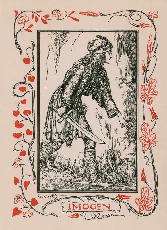 Imogen, Cymbeline द्वारा रॉबर्ट अनिंग बेल