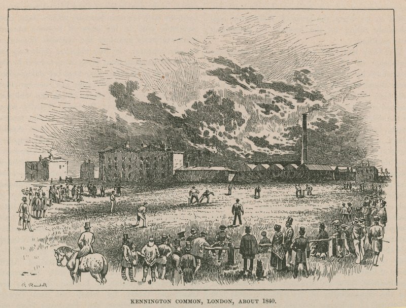 केनिंग्टन आम, लंदन, लगभग 1840 द्वारा रॉबर्ट Randoll