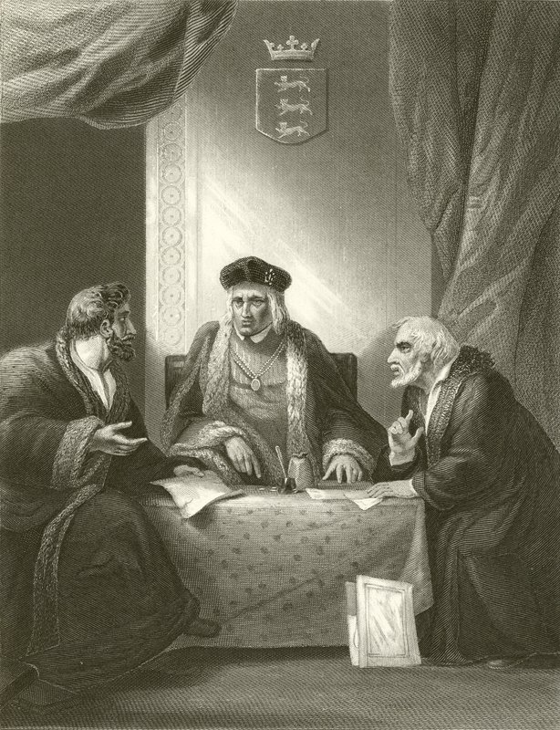 Empson und Dudley के साथ हेनरी VII द्वारा रॉबर्ट स्मिर्के
