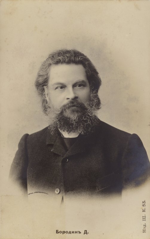 अलेक्जेंडर पोर्फिरिविच बोरोडिन, रूसी संगीतकार (1833-1887) द्वारा रूसी फोटोग्राफर