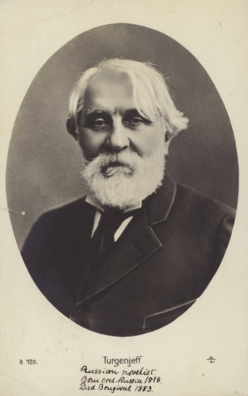 इवान तुर्गनेव (1818-1883), रूसी उपन्यासकार, लघु कथाकार और नाटककार द्वारा रूसी फोटोग्राफर