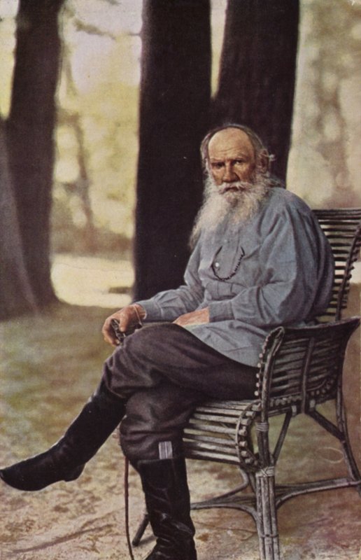 लियो टॉल्स्टॉय (1828-1910), रूसी उपन्यासकार, लघु कथाकार और नाटककार द्वारा रूसी फोटोग्राफर