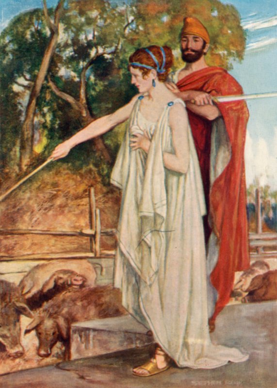 Ulysses और Circe द्वारा स्टीफन रीड