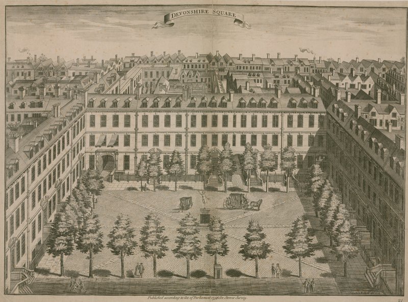 Devonshire Square, London द्वारा सटन निकोल्स