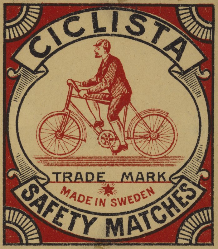 Ciclista सुरक्षा मैचों के लिए लेबल द्वारा स्वीडिश स्कूल