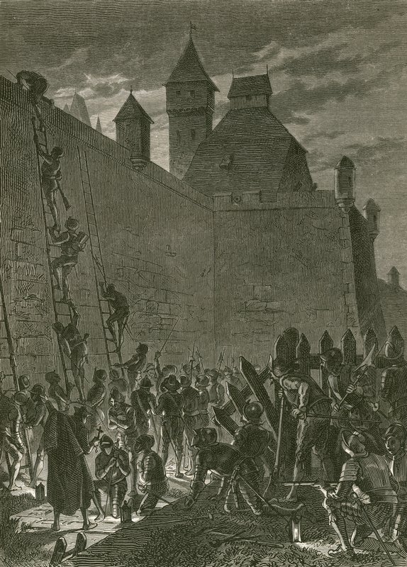 एस्क्लेड-जेनेवा, 1602 द्वारा स्विस स्कूल