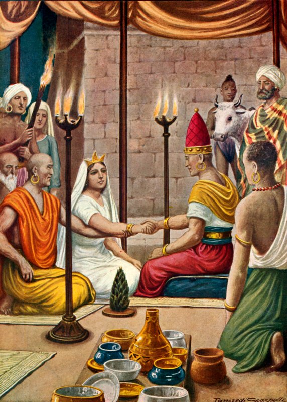 एशियाई विवाह समारोह द्वारा टेंक्रेडी स्कार्पेलि