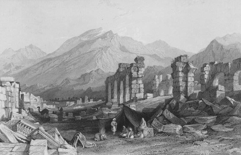 लाओडिसिया, सात चर्चों में से एक, एशिया माइनर द्वारा थॉमस एलोम