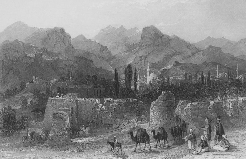 फिलाडेल्फिया, जिसे तुर्क, अल्लाह शेर, भगवान का शहर कहा जाता है द्वारा थॉमस एलोम
