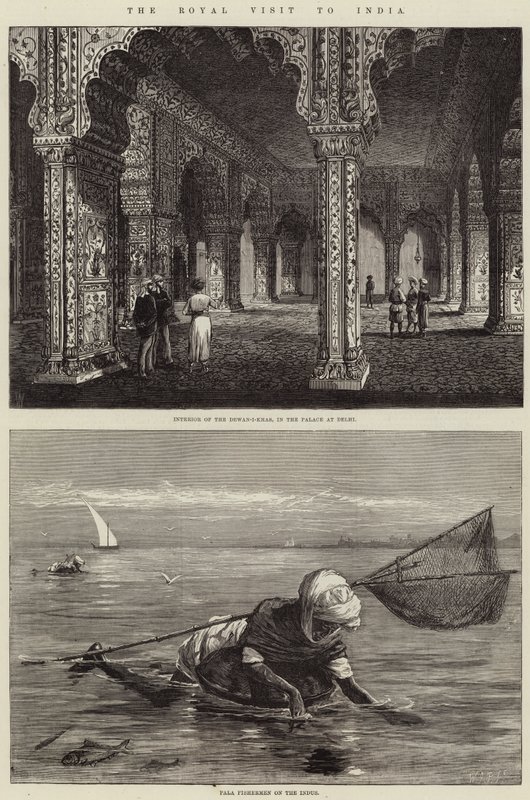 द रॉयल विजिट टू इंडिया द्वारा थॉमस डब्ल्यू। लकड़ी