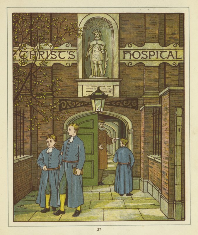 Greyfriars में मसीह के अस्पताल द्वारा थॉमस क्रेन