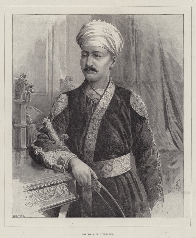 हैदराबाद का निज़ाम द्वारा थॉमस हैरिंगटन विल्सन