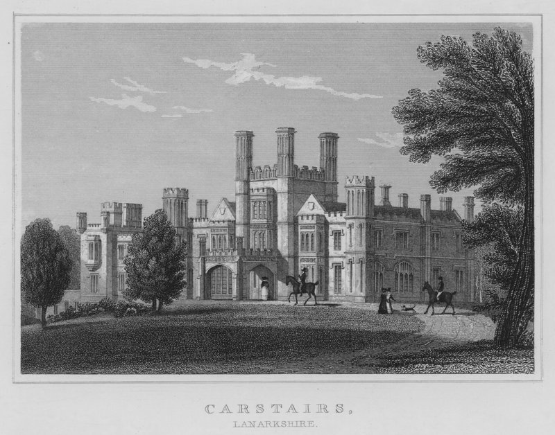 Carstairs, लनार्कशायर (उत्कीर्णन) द्वारा थॉमस होसमर शेफर्ड