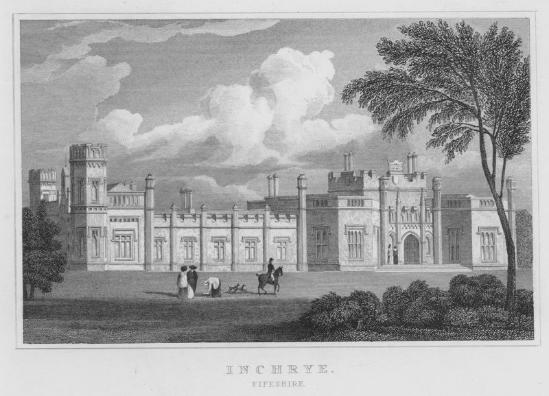 Inchrye, Fifeshire (उत्कीर्णन) द्वारा थॉमस होसमर शेफर्ड