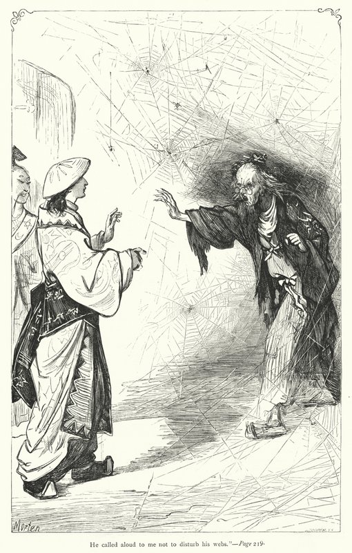 जोनाथन स्विफ्ट द्वारा गुलिवर्स ट्रेवल्स के लिए चित्रण (उत्कीर्णन) द्वारा थॉमस मोर्टन