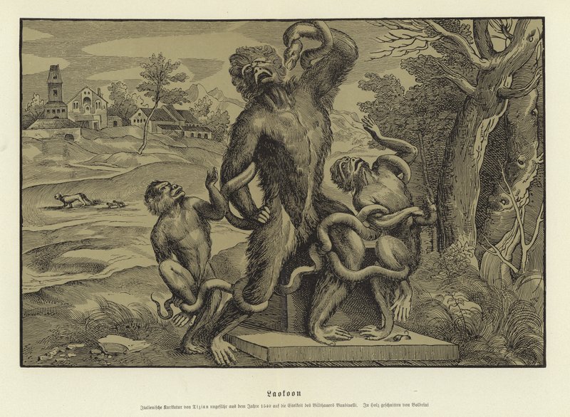 Laocoon द्वारा टिज़ियानो वेकेली