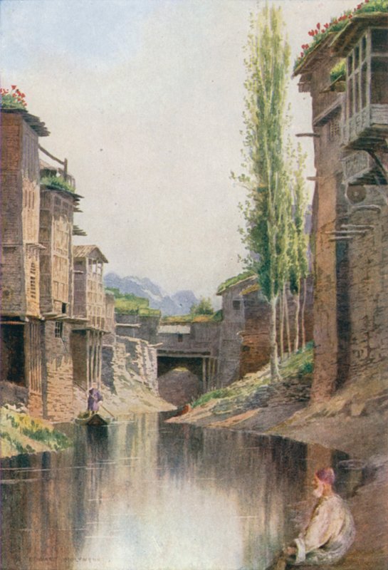 मार नहर में, श्रीनगर द्वारा अज्ञात अज्ञात