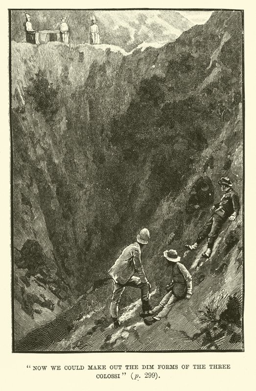 एच राइडर हैगार्ड द्वारा किंग सोलोमन माइंस के लिए चित्रण द्वारा वाल्टर पेजेट