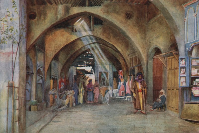 The Hamareh, Damascus  द्वारा वाल्टर स्पेंसर स्टैनहोप टायरविट