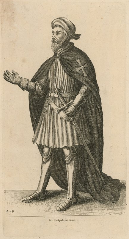 Eq अस्पताल का दरवाजा द्वारा Wenceslaus Hollar