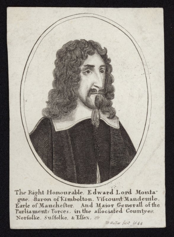 द राइट ऑनरेबल एडवर्ड लॉर्ड मांटेग्यू द्वारा Wenceslaus Hollar