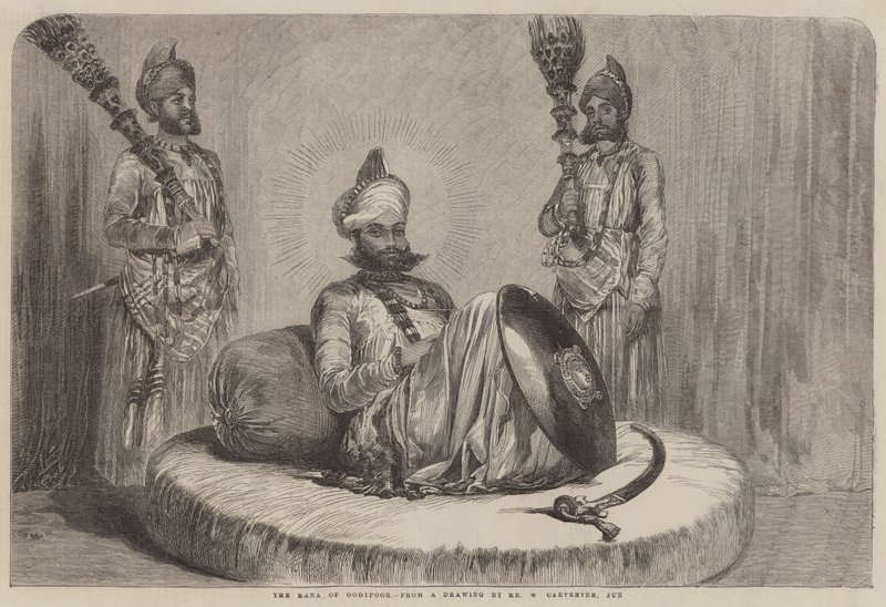 Oodipoor का राणा द्वारा विलियम बढ़ई