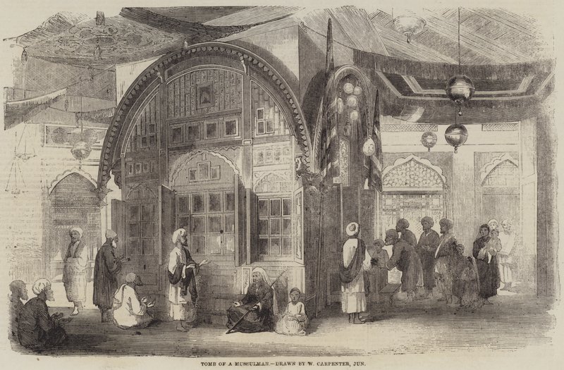 एक मुसुलमान का मकबरा द्वारा विलियम बढ़ई