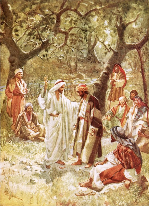 यीशु ने अपने चेलों से पूछा कि लोग किसे कहते हैं कि वह है द्वारा विलियम ब्रासी होल