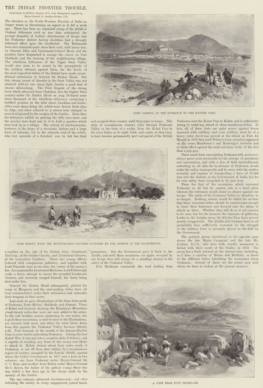 द इंडियन फ्रंटियर ट्रबल द्वारा विलियम क्रीमिया सिम्पसन