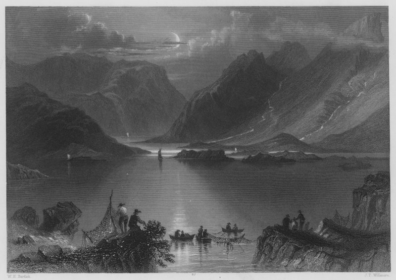 हत्यारों के प्रमुख, कोनेमारा (उत्कीर्णन) द्वारा विलियम हेनरी (बाद) बार्टलेट