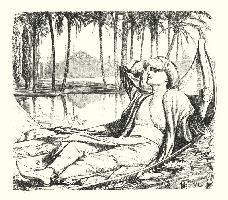 अरेबियन नाइट्स की यादें (उत्कीर्णन) द्वारा विलियम हेनरी (बाद) हंट