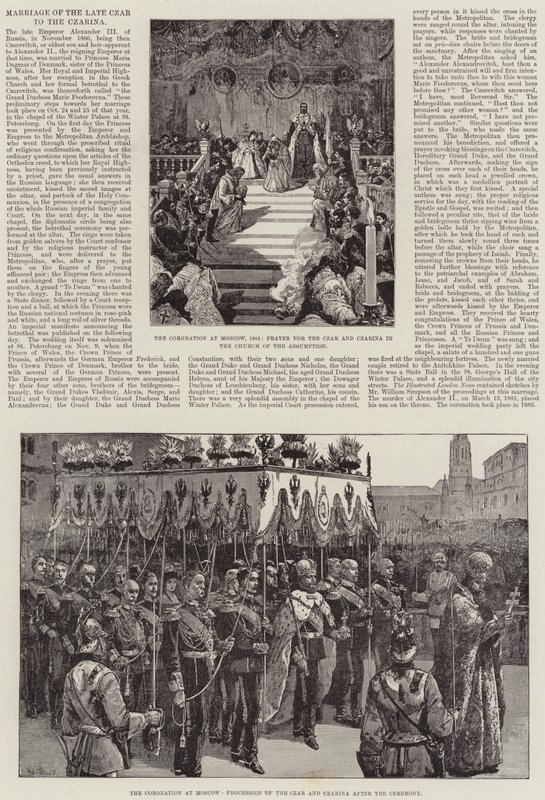 स्वर्गीय Czar की Czarina से शादी द्वारा विलियम हेशम ओवरेंड