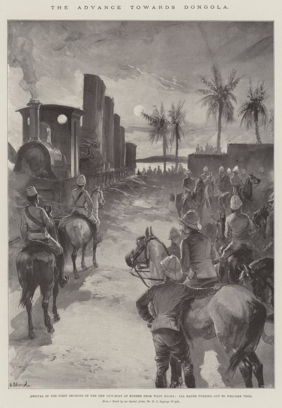 डोंगोला की ओर अग्रसर द्वारा विलियम हेशम ओवरेंड