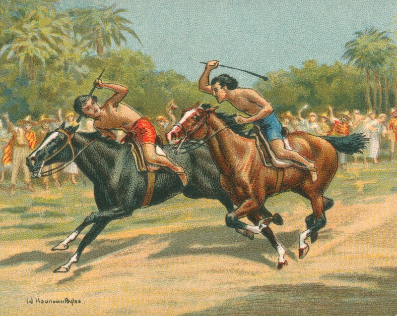 दौड़ ऐतिहासिक और आधुनिक, पराग्वे में दौड़ (क्रोमोलिथो) द्वारा विलियम हौंसम बाइल्स