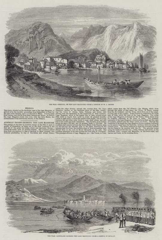 इटली में युद्ध द्वारा विलियम लीटन लीच