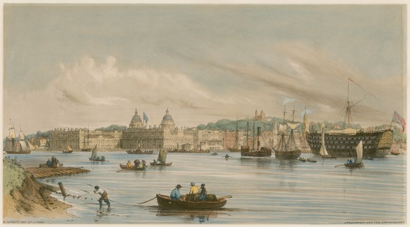 ग्रीनविच और द्रेडनाउथ, सी 1840 द्वारा विलियम पैरट