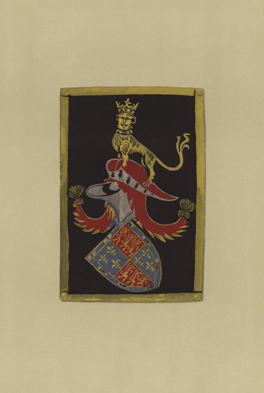 सर थॉमस ब्यूफोर्ट, डोर्सेट के कर्ण और एक्सेटर के ड्यूक, 1400-1426 (क्रोमोलिथो) द्वारा विलियम सेंट जॉन होप