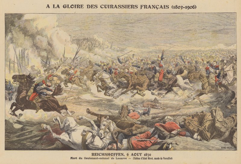 फ्रेंच Cuirassiers (1803-1906) की शान के लिए द्वारा Aime निकोलस Morot के बाद