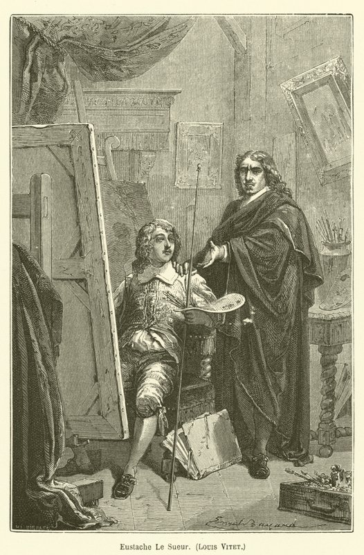 Eustache Le Sueur, Louis Vitet द्वारा एमिल एंटोनी बेयर्ड के बाद
