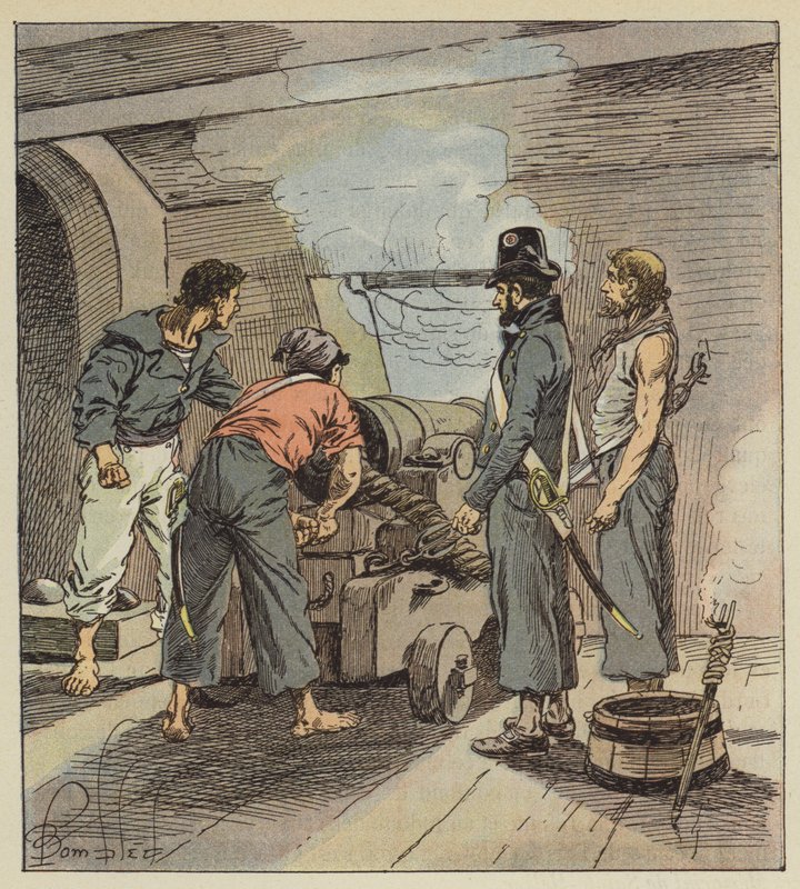 नाविक 1805-1815 द्वारा लुई चार्ल्स बम के बाद