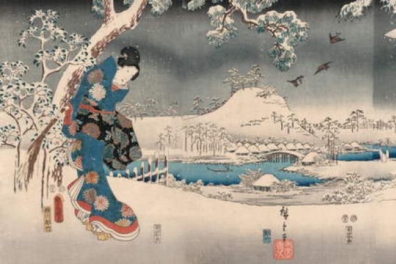 Ando or Utagawa and Toyokuni Utagawa III (Kunisada) (1786-1864) Hiroshige